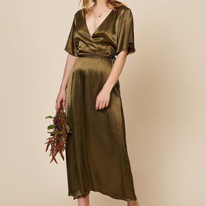 Whimsy + Row Lola Wrap Dress (NWT)